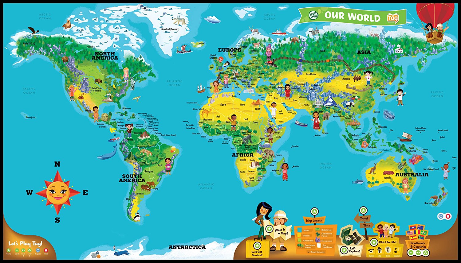 map of the world interactive Leapfrog Interactive World Map map of the world interactive