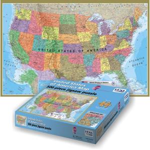 /usa map puzzle