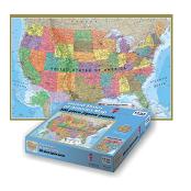 USA map jigsaw