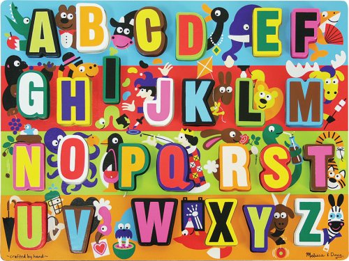 melissa and doug abc puzzle