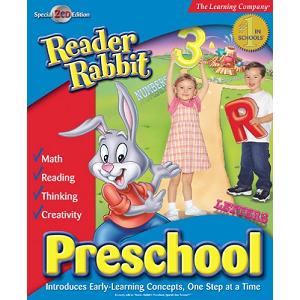 reader rabbit preschool video game