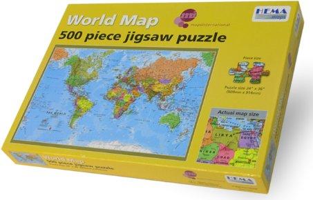 world map jigsaw puzzle